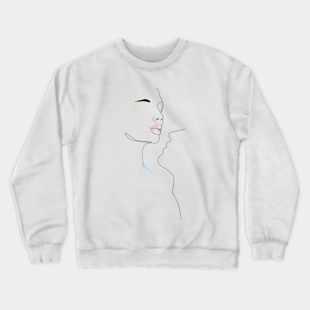 Summer Romance Crewneck Sweatshirt by Explicit Design